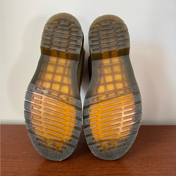 Dr. Martens Olive Suede Boots NEW - Picture 6 of 7